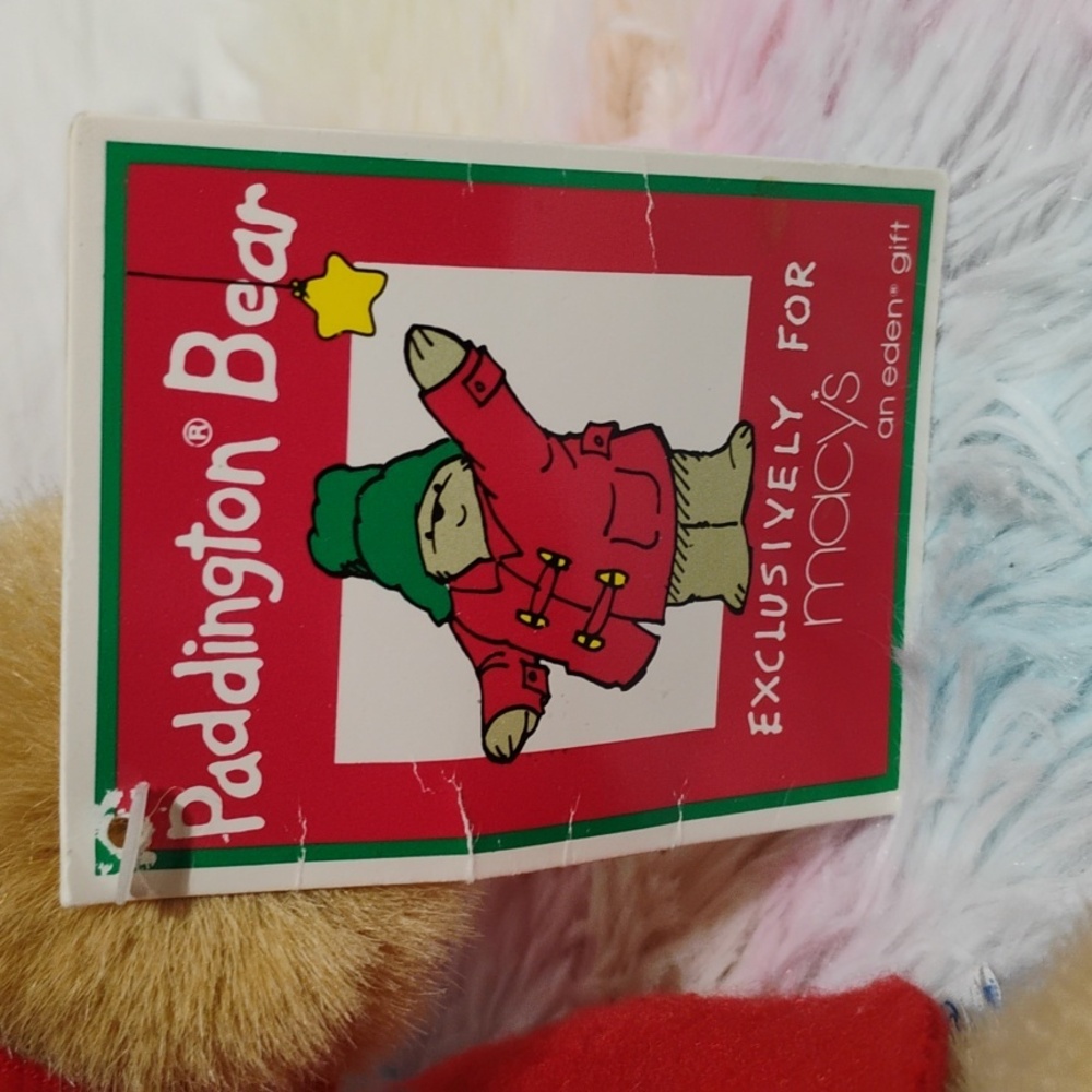 NWT Paddington Bear Eden Gift Vintage Bear - Picture 2 of 11